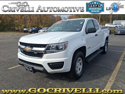 Used 2020 Chevrolet Colorado 4WD Ext Cab WT at G.O. Crivelli Autmotive Inc. near New Castle, PA