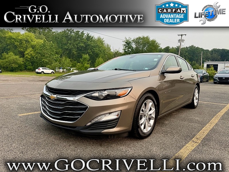 Used 2020  Chevrolet Malibu 4d Sedan LT at G&period;O&period; Crivelli Autmotive Inc&period; near New Castle&comma; PA
