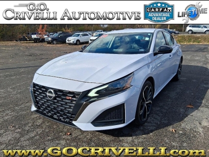 Used 2024 Nissan Altima 2.5 SR Sedan at G.O. Crivelli Autmotive Inc. near New Castle, PA