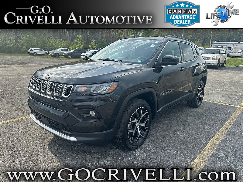 Used 2024  Jeep Compass Limited 4x4 at G&period;O&period; Crivelli Autmotive Inc&period; near New Castle&comma; PA
