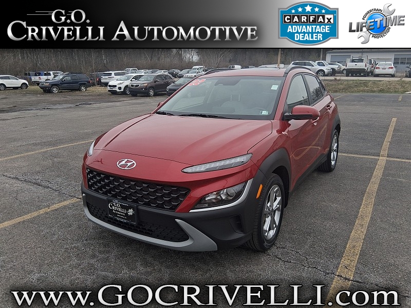 Used 2022  Hyundai Kona SEL Auto AWD at G&period;O&period; Crivelli Autmotive Inc&period; near New Castle&comma; PA