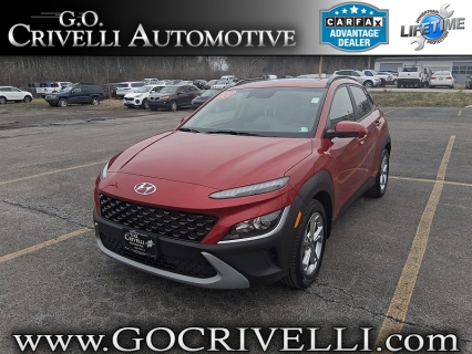 Used 2022 Hyundai Kona SEL Auto AWD at G.O. Crivelli Autmotive Inc. near New Castle, PA