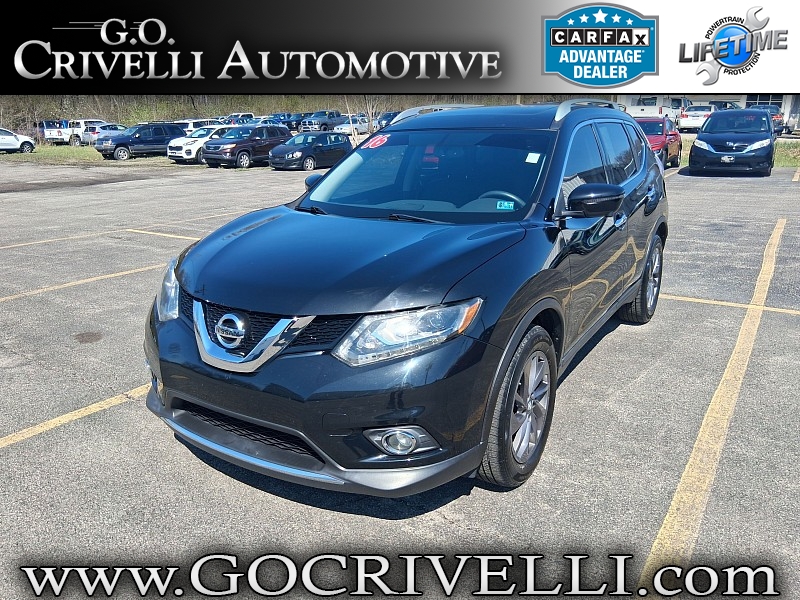 Used 2016  Nissan Rogue AWD 4dr SL at G&period;O&period; Crivelli Autmotive Inc&period; near New Castle&comma; PA