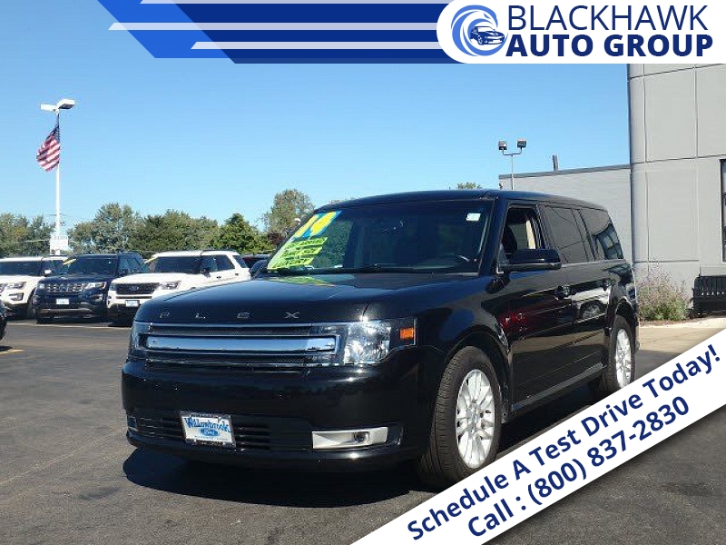 Used 2014  Ford Flex 4d SUV FWD SEL at Blackhawk Used Cars near Bettendorf, IA