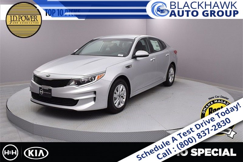 New 2018  Kia Optima 4d Sedan LX at Blackhawk Used Cars near Bettendorf, IA