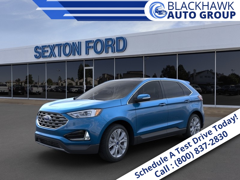 New 2020  Ford Edge 4d SUV AWD Titanium at Promax Motors near Davenport, IA