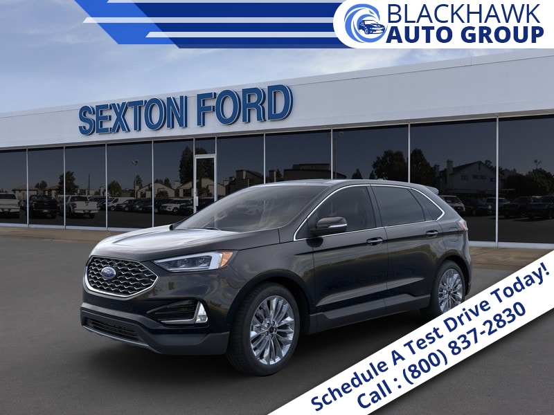 New 2020  Ford Edge 4d SUV AWD Titanium at Promax Motors near Davenport, IA