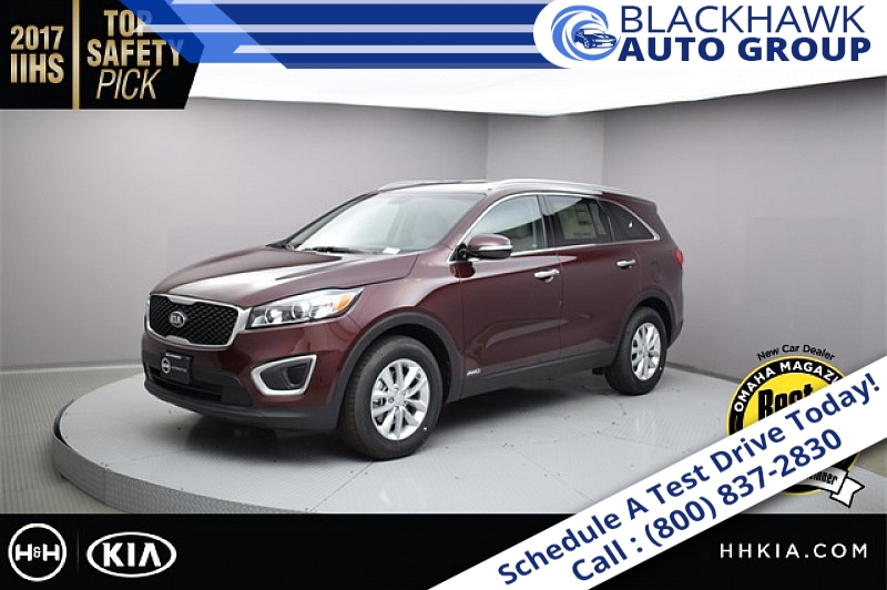 New 2018  Kia Sorento 4d SUV AWD LX at Blackhawk Used Cars near Bettendorf, IA