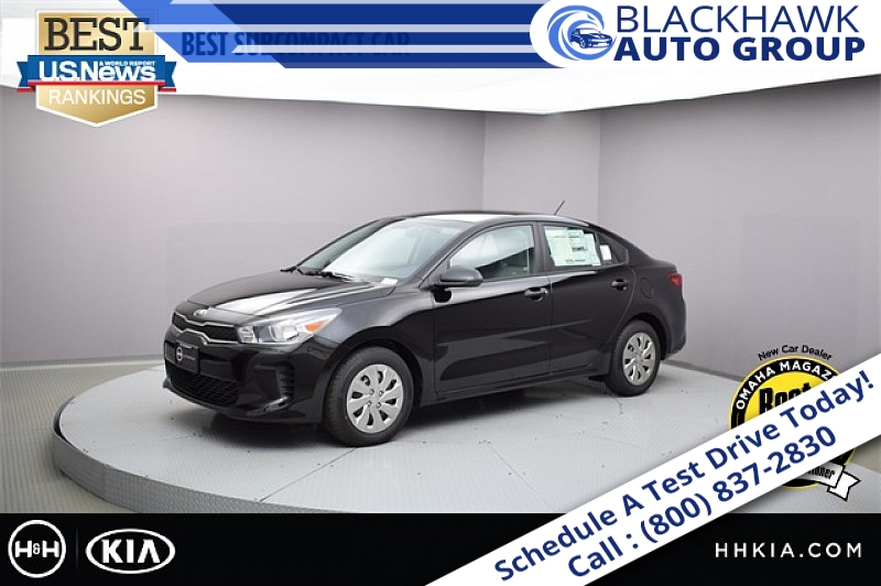 New 2018  Kia Rio 4d Sedan LX Auto at Blackhawk Used Cars near Bettendorf, IA