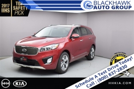 New 2018  Kia Sorento 4d SUV AWD SX at Promax Motors near Davenport, IA