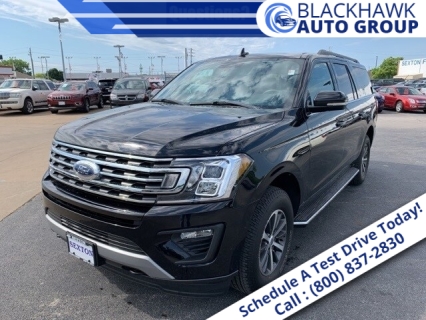 Used 2020 Ford Expedition Max 4d SUV 4WD XLT at Blackhawk Used Cars near Bettendorf, IA