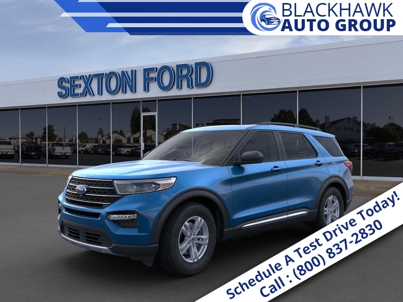 New 2020  Ford Explorer 4d SUV 4WD XLT 2.3L EcoBoost at Promax Motors near Davenport, IA