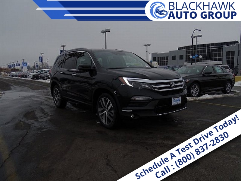 New 2018  Honda Pilot 4d SUV AWD Touring at Blackhawk Used Cars near Bettendorf, IA