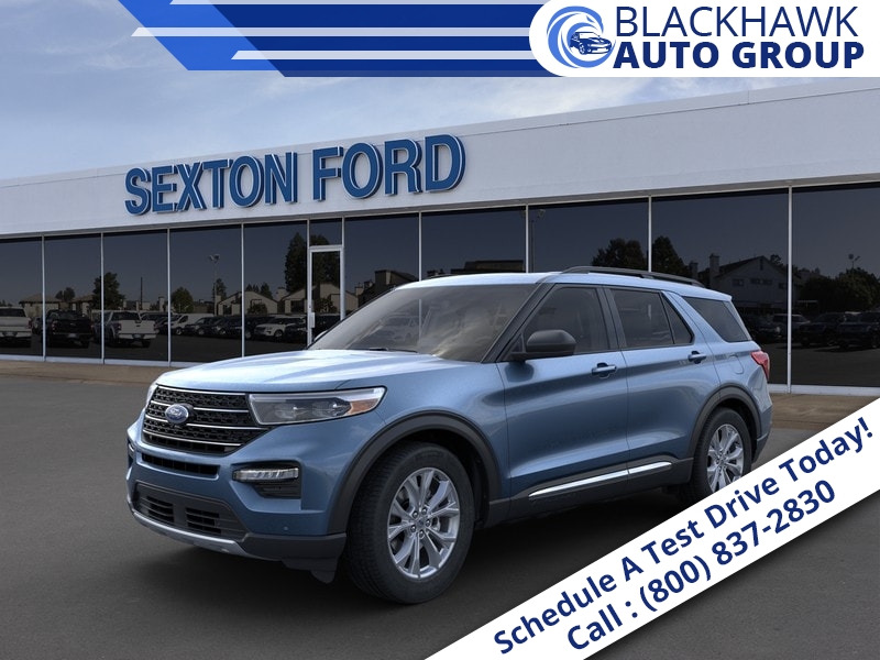 New 2020  Ford Explorer 4d SUV 4WD XLT 2.3L EcoBoost at Promax Motors near Davenport, IA