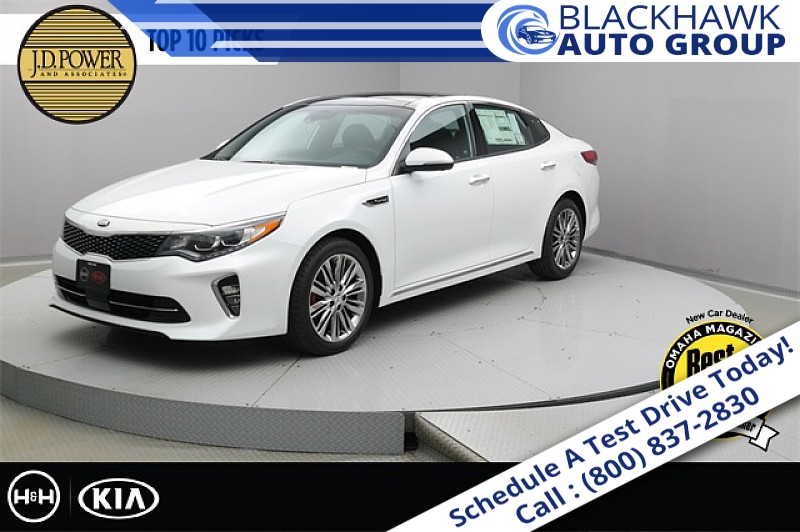 New 2018  Kia Optima 4d Sedan SX Turbo Limited at Blackhawk Used Cars near Bettendorf, IA