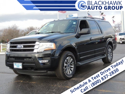 Used 2015 Ford Expedition EL 4d SUV 4WD XLT at Blackhawk Used Cars near Bettendorf, IA