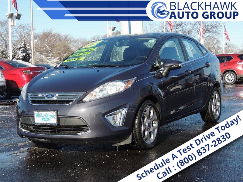 Used 2013  Ford Fiesta 4d Sedan Titanium at Blackhawk Used Cars near Bettendorf, IA