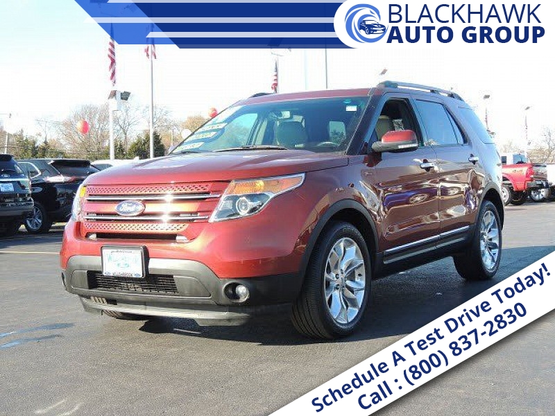 Used 2014  Ford Explorer 4d SUV 4WD Limited at Blackhawk Used Cars near Bettendorf, IA