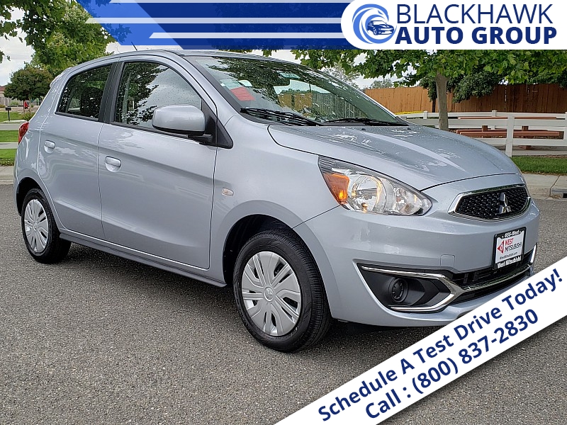 New 2019  Mitsubishi Mirage 4d Hatchback RF at Blackhawk Used Cars near Bettendorf, IA