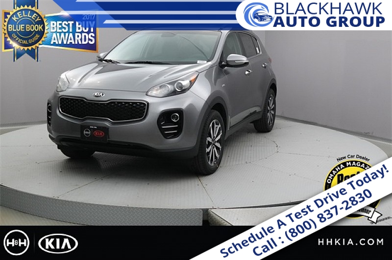 New 2018  Kia Sportage 4d SUV AWD EX at Blackhawk Used Cars near Bettendorf, IA