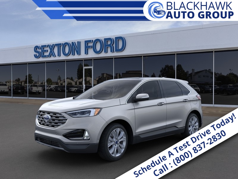 New 2020  Ford Edge 4d SUV AWD Titanium at Promax Motors near Davenport, IA