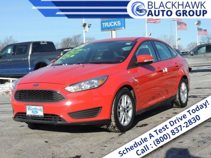 Used 2015 Ford Focus 4d Sedan SE at Blackhawk Used Cars near Bettendorf, IA