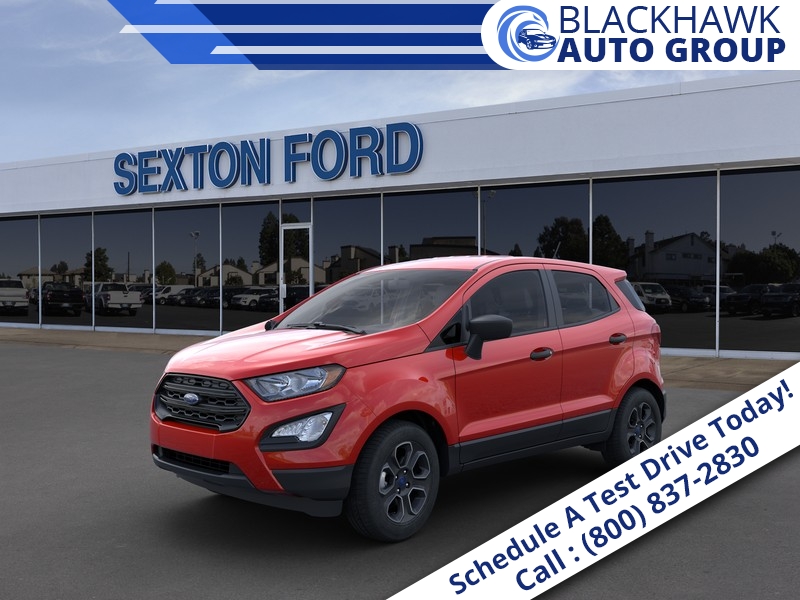 New 2020  Ford EcoSport 4d SUV FWD S at Promax Motors near Davenport, IA