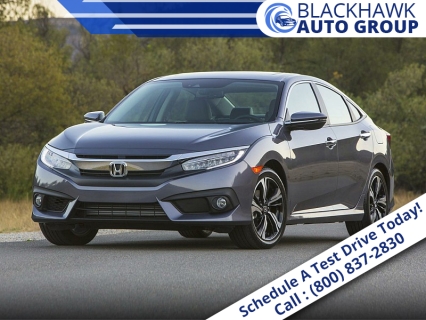 New 2018 Honda Civic Sedan 4d EX w/Honda Sensing at Blackhawk Used Cars near Bettendorf, IA