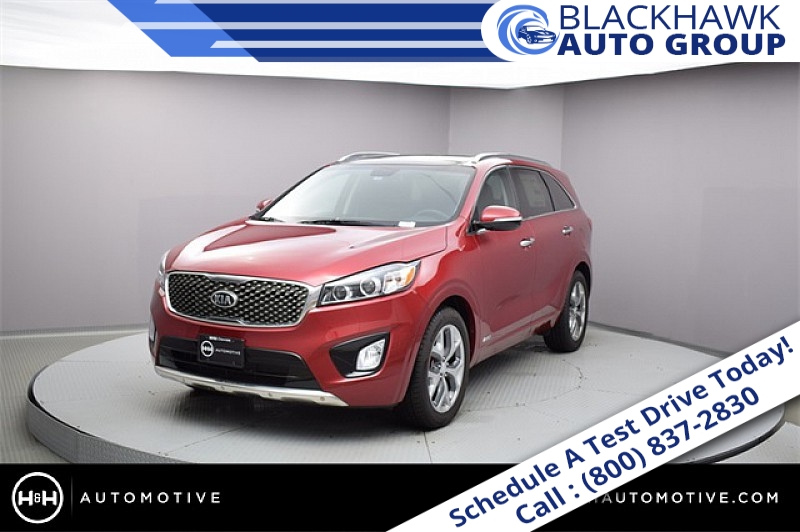 New 2018  Kia Sorento 4d SUV AWD SX Limited at Blackhawk Used Cars near Bettendorf, IA