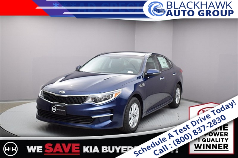 New 2018  Kia Optima 4d Sedan LX at Blackhawk Used Cars near Bettendorf, IA