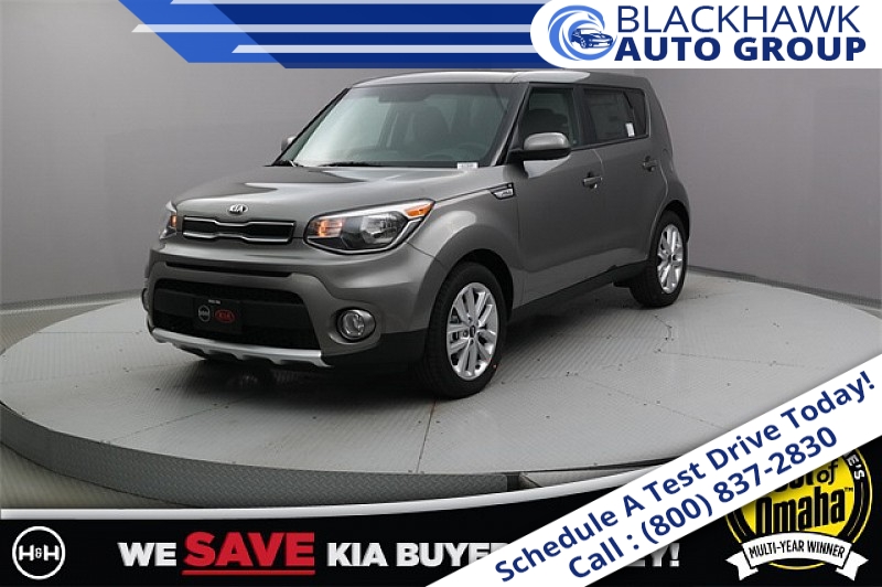 New 2018  Kia Soul 4d Hatchback + at Blackhawk Used Cars near Bettendorf, IA