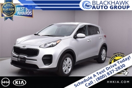 New 2018  Kia Sportage 4d SUV FWD LX at Promax Motors near Davenport, IA