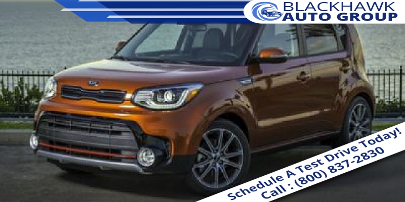 New 2017  Kia Soul 4d Hatchback + at Blackhawk Used Cars near Bettendorf, IA