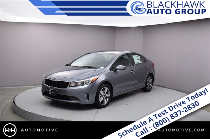 New 2018  Kia Forte 4d Sedan S at Blackhawk Used Cars near Bettendorf, IA