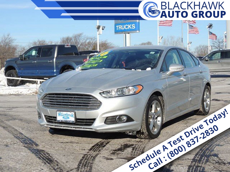 Used 2016  Ford Fusion 4d Sedan SE 1.5L EcoBoost at Blackhawk Used Cars near Bettendorf, IA