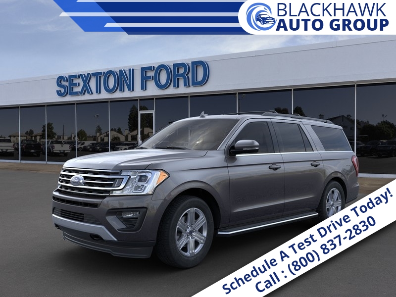 New 2020  Ford Expedition Max 4d SUV 4WD XLT at Blackhawk Used Cars near Bettendorf, IA
