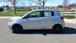 New 2019  Mitsubishi Mirage 4d Hatchback LE at Promax Motors near Davenport, IA