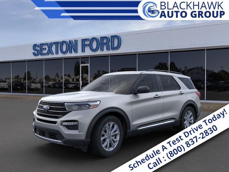 New 2020  Ford Explorer 4d SUV 4WD XLT 2.3L EcoBoost at Promax Motors near Davenport, IA