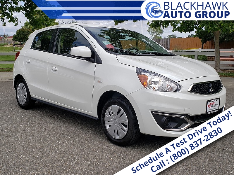 New 2019  Mitsubishi Mirage 4d Hatchback RF at Blackhawk Used Cars near Bettendorf, IA