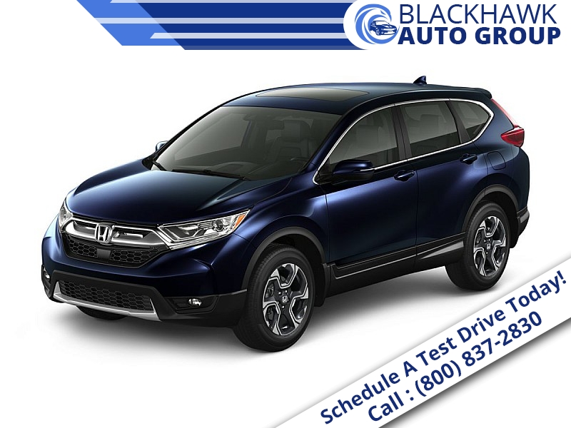 New 2018  Honda CR-V 4d SUV AWD EX-L at Blackhawk Used Cars near Bettendorf, IA