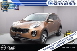 New 2018  Kia Sportage 4d SUV AWD SX at Promax Motors near Davenport, IA