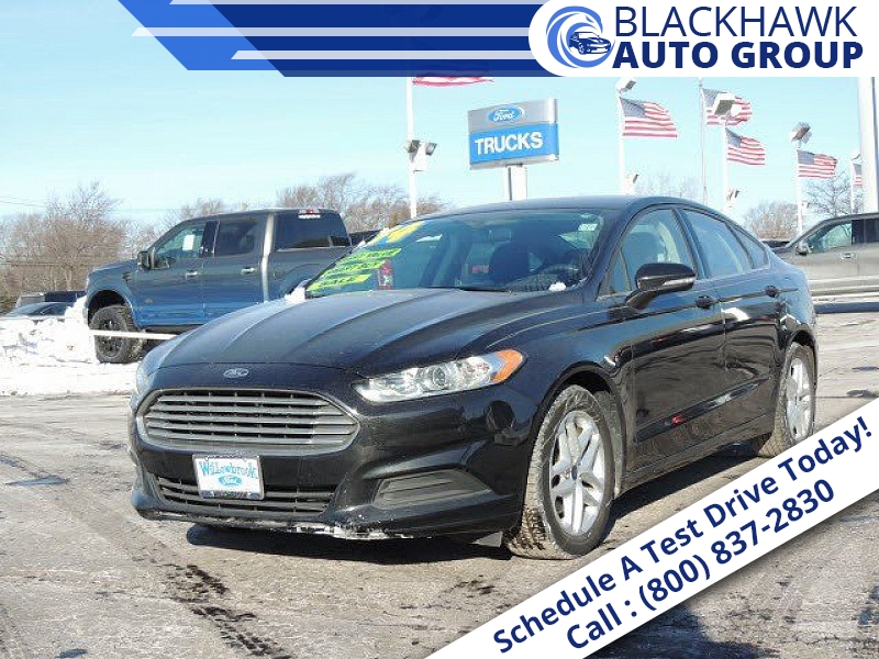 Used 2014  Ford Fusion 4d Sedan SE at Blackhawk Used Cars near Bettendorf, IA