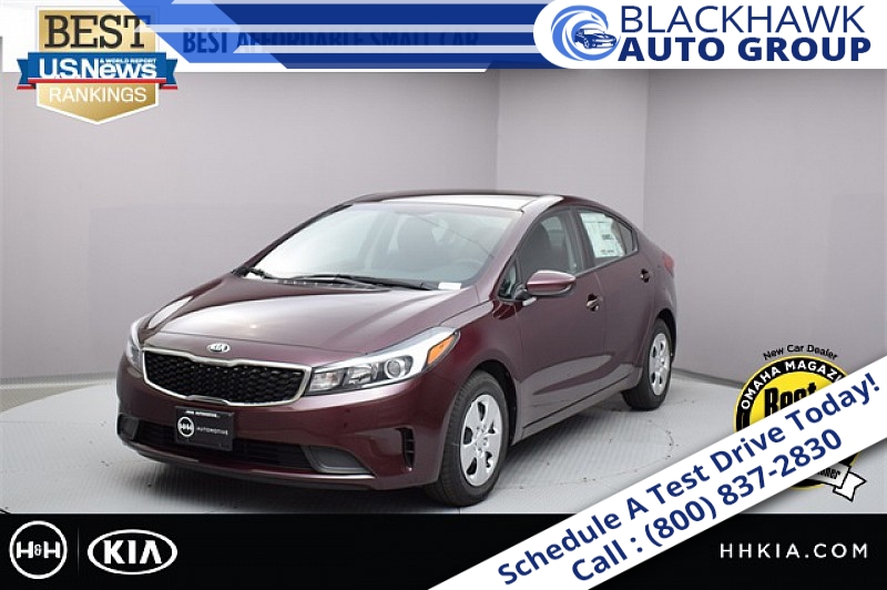 New 2018  Kia Forte 4d Sedan LX Popular at Blackhawk Used Cars near Bettendorf, IA