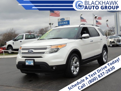 Used 2013 Ford Explorer 4d SUV 4WD Limited at Blackhawk Used Cars near Bettendorf, IA