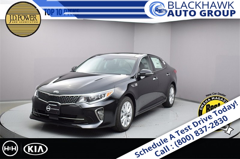 New 2018  Kia Optima 4d Sedan EX at Blackhawk Used Cars near Bettendorf, IA