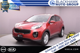 New 2018  Kia Sportage 4d SUV AWD LX at Promax Motors near Davenport, IA