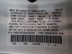 New 2018  Honda Civic Sedan 4d LX CVT at Promax Motors near Davenport, IA