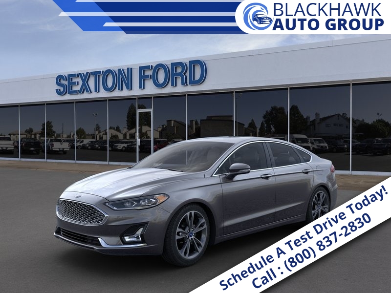 New 2020  Ford Fusion 4d Sedan AWD Titanium at Promax Motors near Davenport, IA