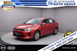 New 2018  Kia Rio 4d Sedan S at Promax Motors near Davenport, IA