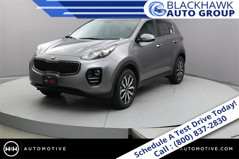 New 2018  Kia Sportage 4d SUV AWD EX at Blackhawk Used Cars near Bettendorf, IA